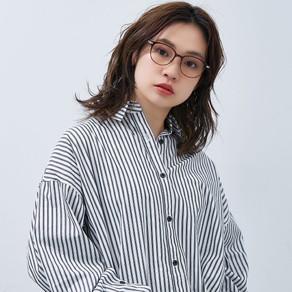 Zoff MICKEY&MINNIE ミッキーマウス ウェリントン型 メガネ くすみパステルカラー フリーサイズ ZC241001_48A1