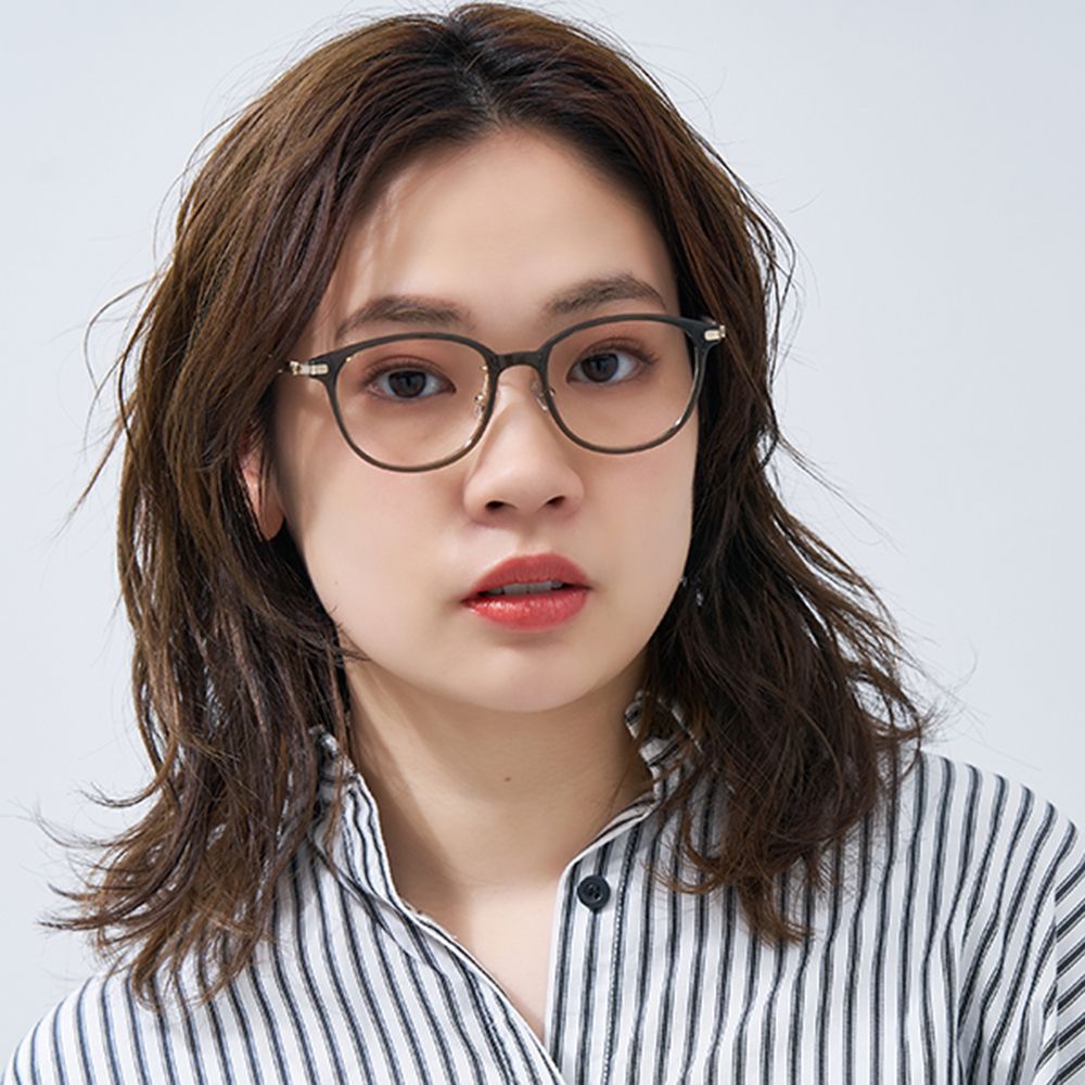 Zoff MICKEY&MINNIE ミッキーマウス ウェリントン型 メガネ くすみパステルカラー フリーサイズ ZC241001_64A1