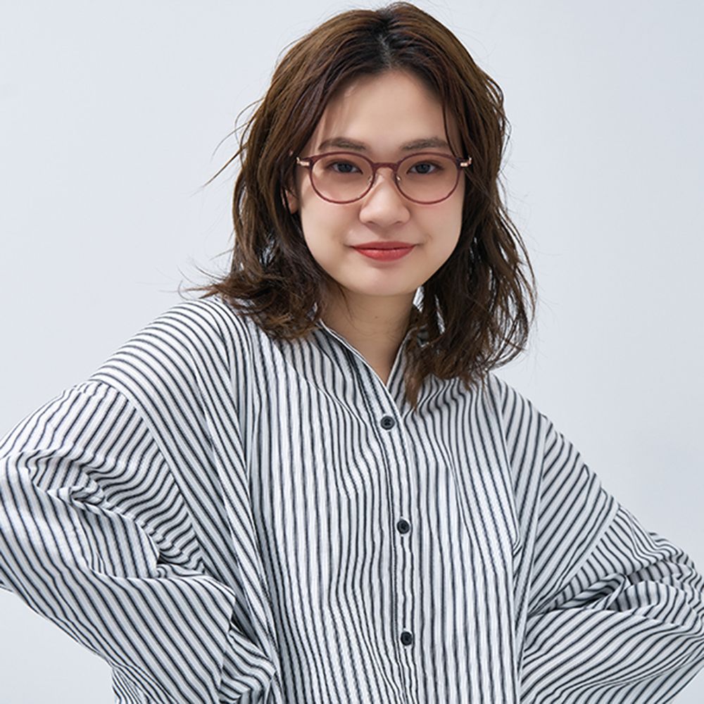 Zoff MICKEY&MINNIE ミニーマウス ボストン型 メガネ くすみパステルカラー フリーサイズ ZC241002_21A1