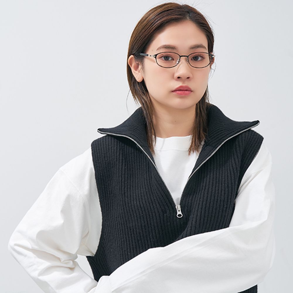 Zoff MICKEY&MINNIE ミッキーマウス ウェリントン型 メガネ くすみパステルカラー フリーサイズ ZC242003_14E1