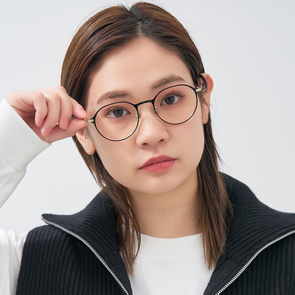 Zoff MICKEY&MINNIE ミッキーマウス ボストン型 メガネ くすみパステルカラー フリーサイズ ZC242004_14E1