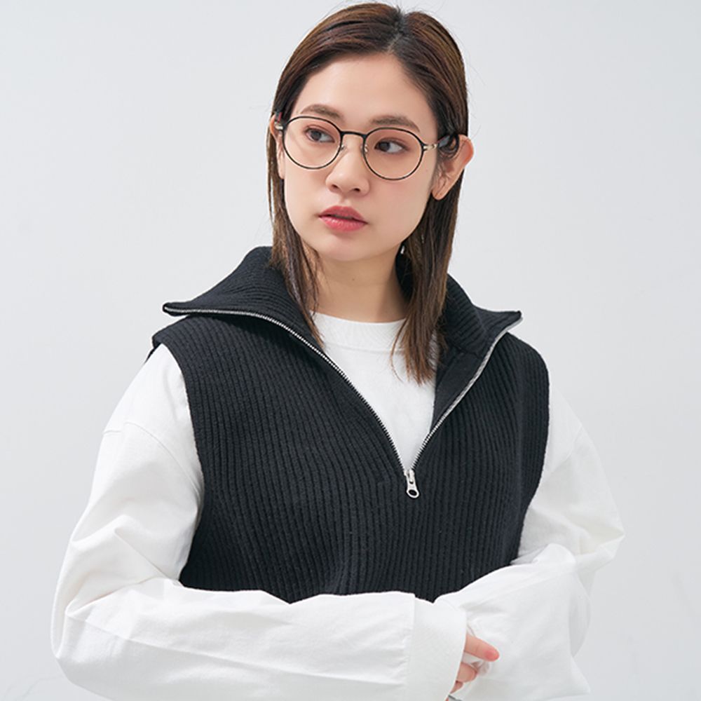 Zoff MICKEY&MINNIE ミッキーマウス ボストン型 メガネ くすみパステルカラー フリーサイズ ZC242004_14E1