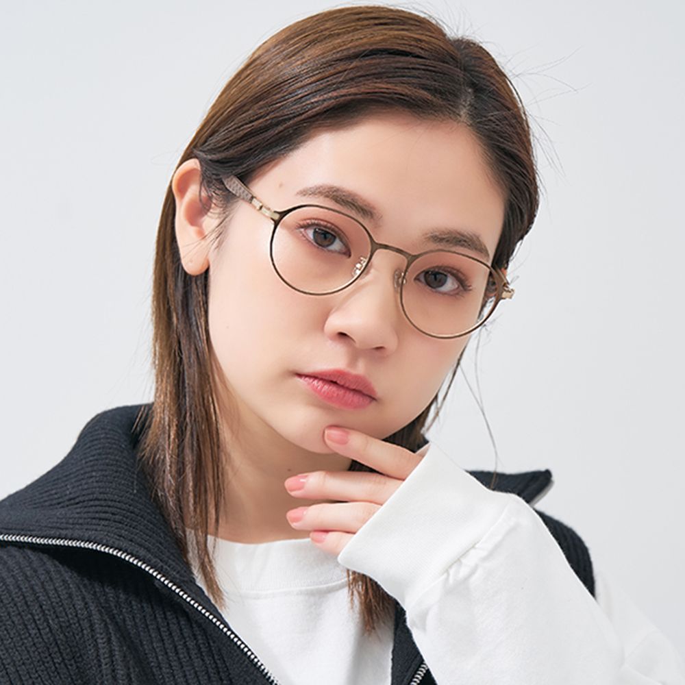 Zoff MICKEY&MINNIE ミッキーマウス ボストン型 メガネ くすみパステルカラー フリーサイズ ZC242004_43E1