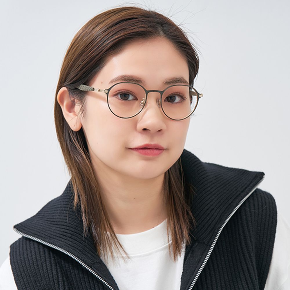 Zoff MICKEY&MINNIE ミッキーマウス ボストン型 メガネ くすみパステルカラー フリーサイズ ZC242004_64E1