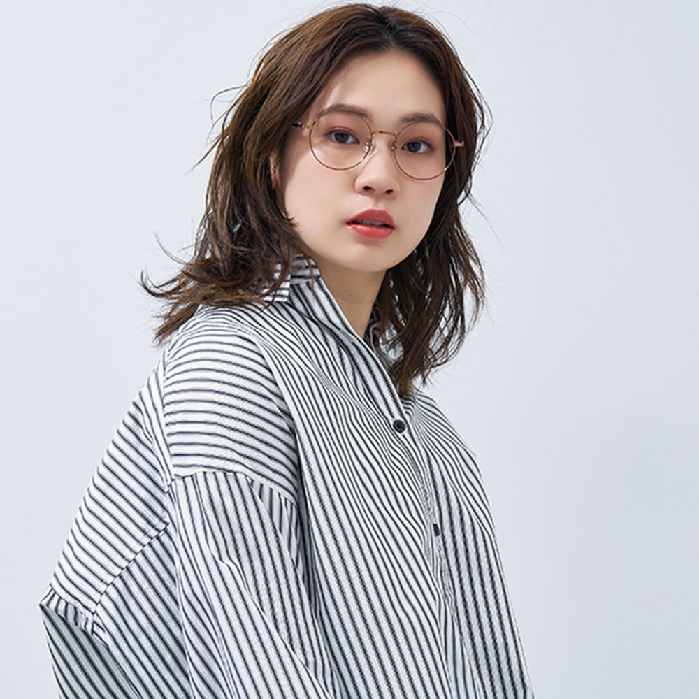 Zoff MICKEY&MINNIE ミニーマウス ボストン型 メガネ くすみパステルカラー フリーサイズ ZC242005_43E1