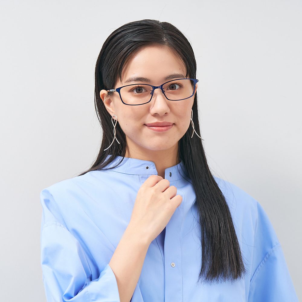 Zoff MARVEL スパイダーマン スクエア型 メガネ （ネイビー） マーベル フリーサイズ ZA242008_72F1