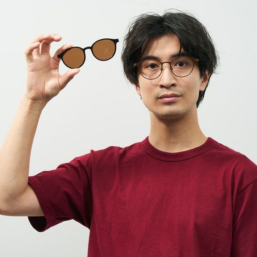 Zoff Sunglasses ミッキー＆フレンズ  ボストン型 2way 偏光サングラス メガネ フリーサイズ ZY242G23_44F1