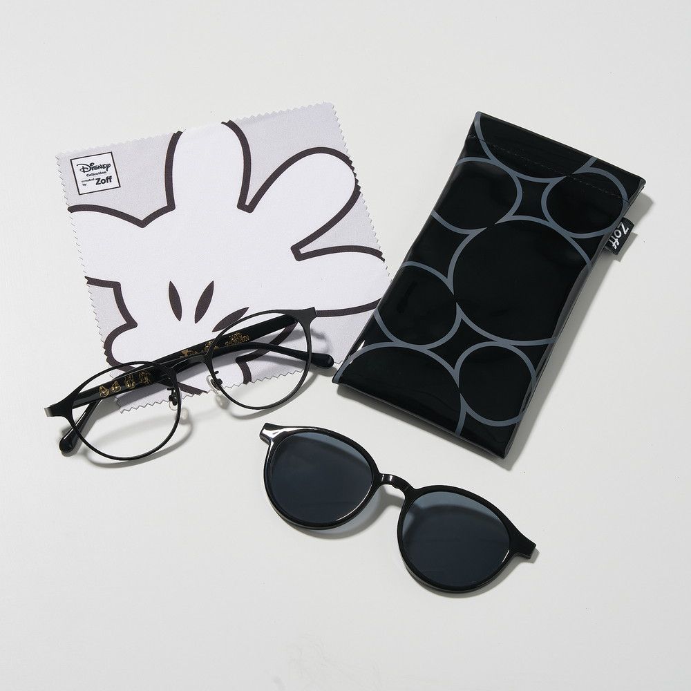 Zoff Sunglasses ミッキー＆フレンズ  ボストン型 2way 偏光サングラス メガネ フリーサイズ ZY242G24_14F1