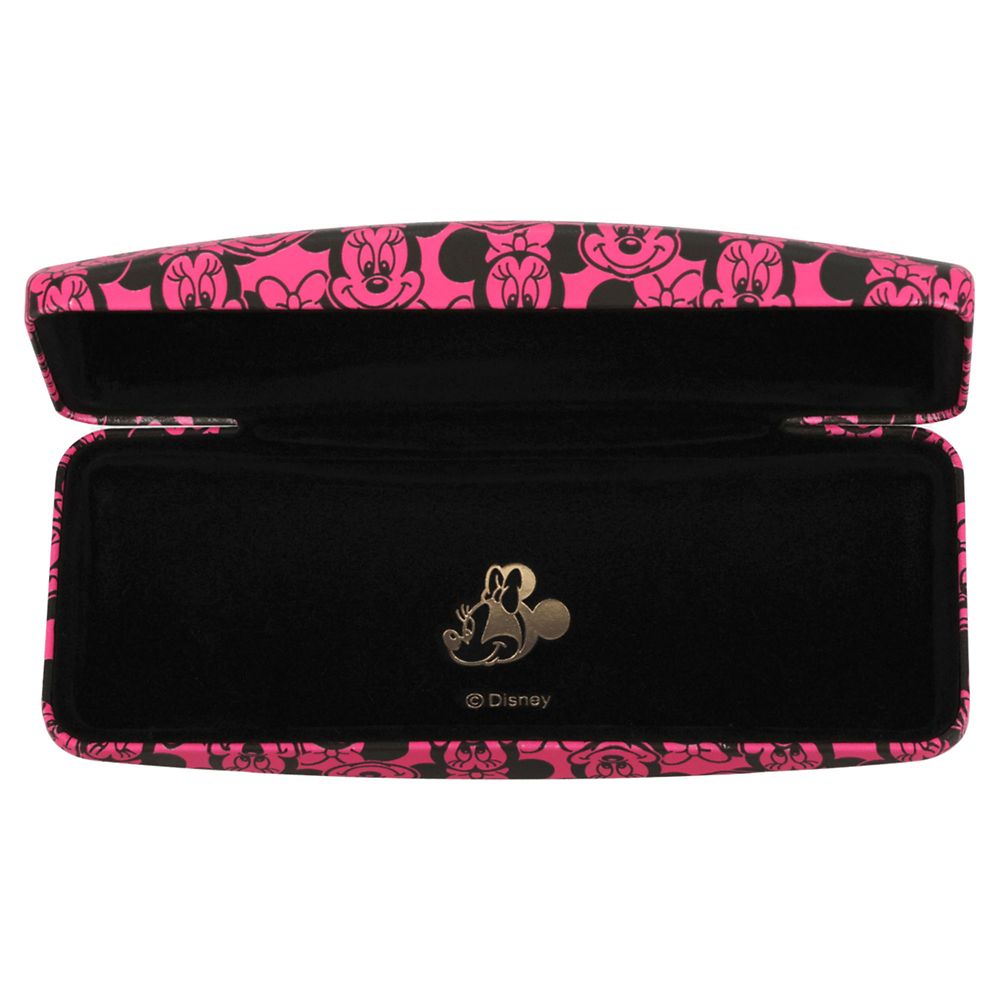 Zoff Mickey & Friends ミニーマウス メガネケース＆クロスセット サングラスケース メガネ拭き フリーサイズ Z0241004_2201