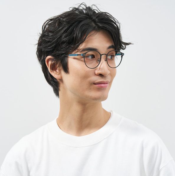 Zoff ディズニー ツイステッドワンダーランド （イグニハイド寮モデル） ボストン型 メガネ フリーサイズ ZF242007_14F1