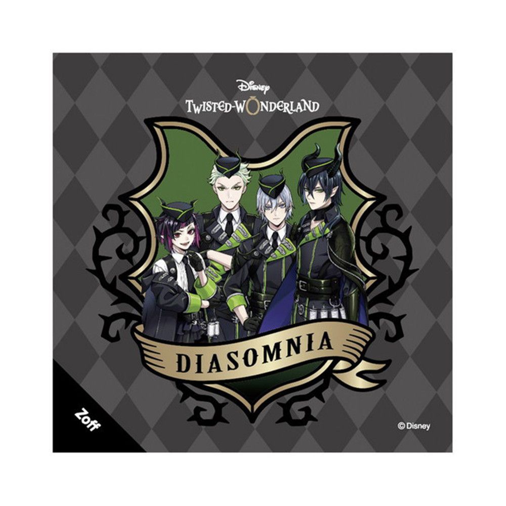 Zoff ディズニー ツイステッドワンダーランド （ディアソムニア寮モデル） ウェリントン型 メガネ フリーサイズ ZF242008_14F1