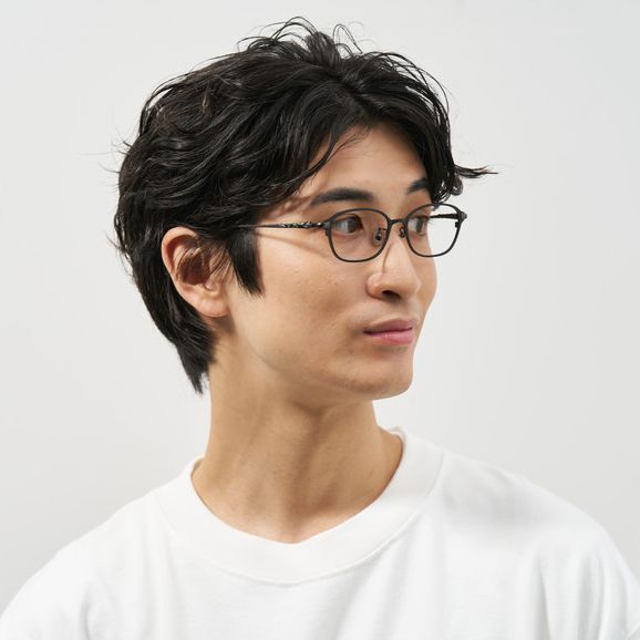 Zoff ディズニー ツイステッドワンダーランド （ディアソムニア寮モデル） ウェリントン型 メガネ フリーサイズ ZF242008_14F1