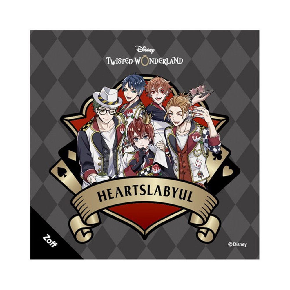 Zoff ディズニー ツイステッドワンダーランド （ハーツラビュル寮モデル） ウェリントン型 メガネ フリーサイズ ZO241007_44A1