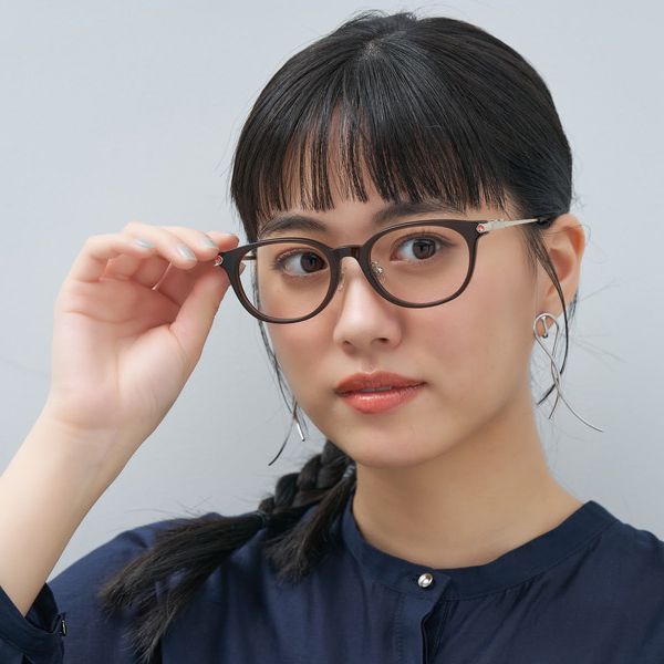 Zoff ディズニー ツイステッドワンダーランド （ハーツラビュル寮モデル） ウェリントン型 メガネ フリーサイズ ZO241007_44A1