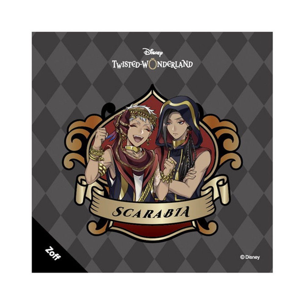 Zoff ディズニー ツイステッドワンダーランド （スカラビア寮モデル） ウェリントン型 メガネ フリーサイズ ZO241009_49A1