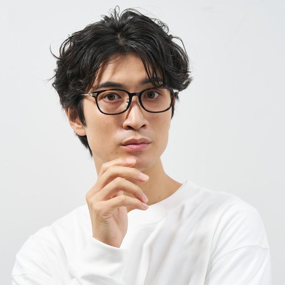 Zoff ディズニー ツイステッドワンダーランド （スカラビア寮モデル） ウェリントン型 メガネ フリーサイズ ZO241009_49A1