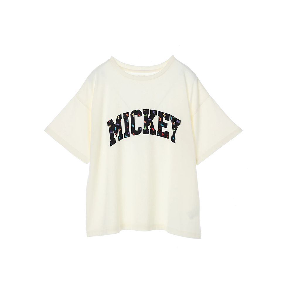 公式 ショップディズニー Disney レインボーロゴtシャツ ミッキー