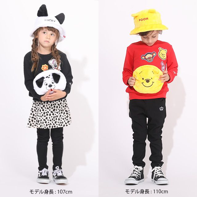 公式 ショップディズニー ベビードール ディズニー キャラクターボアポーチ 5693 ラッキー