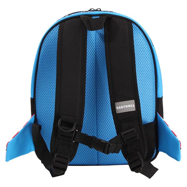 【ベビードール】バズ キャラクターキッズリュック7136 / 容量約１０リットル クッション入ショルダーベルト（長さ調整可/フック付） チェストストラップ付き（長さ調整可） 背面メッシュ仕様 ネームタグ付 トイ・ストーリー