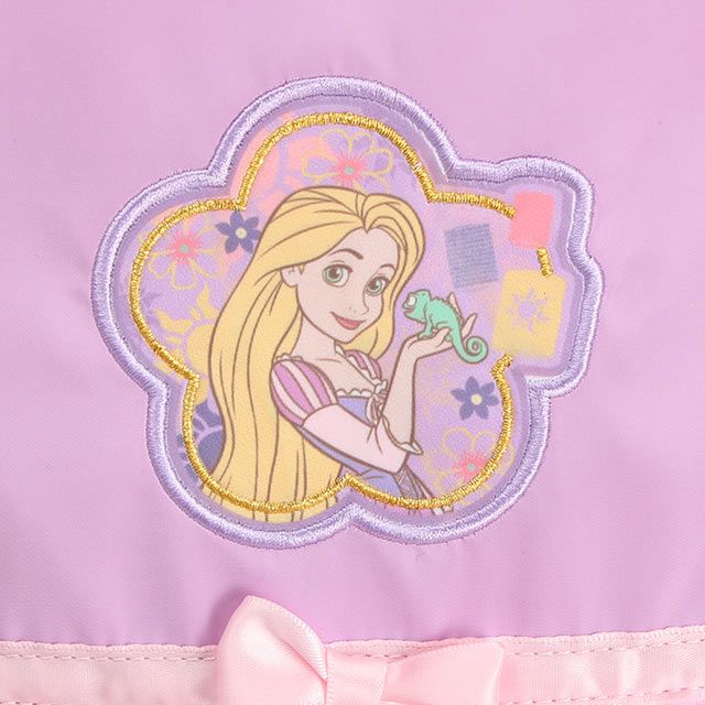 【ベビードール】ラプンツェル プリンセス / リュック 7143 / キッズ かばん 鞄 ショルダーベルト（長さ調整可/クッション入） ダブルファスナー お姫様 コスチューム ガーリー