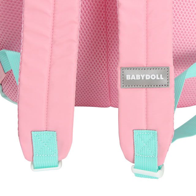 【ベビードール】アリエル プリンセス / リュック 7143 / キッズ かばん 鞄 ショルダーベルト（長さ調整可/クッション入） ダブルファスナー お姫様 コスチューム ガーリー