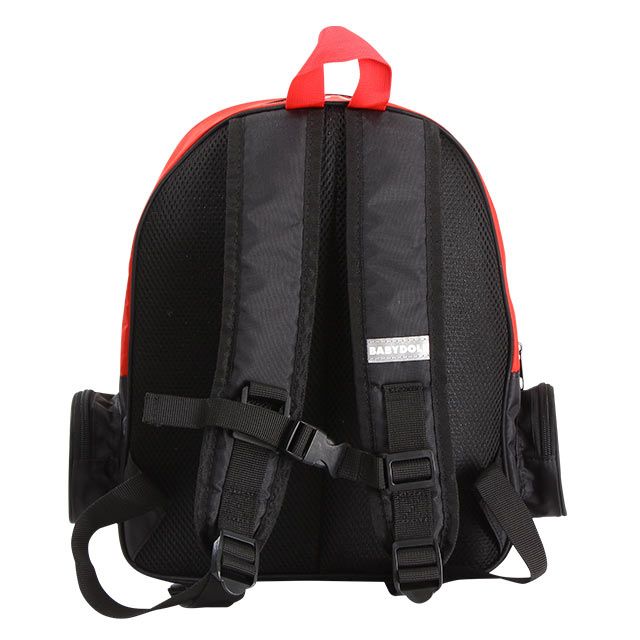 【ベビードール】カーズ キッズリュック 7152 / ライトニング・マックィーン クッション入ショルダーベルト（長さ調整可/Ｄカンフック/反射材付） チェストストラップ付（長さ調整可） ネームタグ付 背面メッシュ仕様