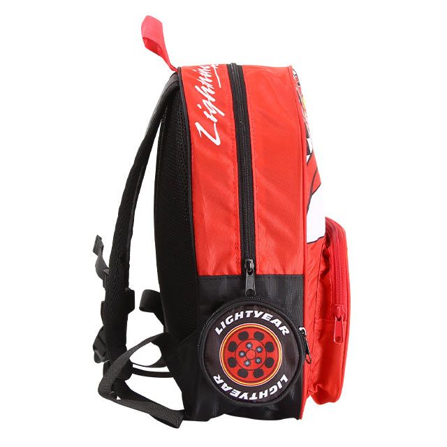 【ベビードール】カーズ キッズリュック 7152 / ライトニング・マックィーン クッション入ショルダーベルト（長さ調整可/Ｄカンフック/反射材付） チェストストラップ付（長さ調整可） ネームタグ付 背面メッシュ仕様