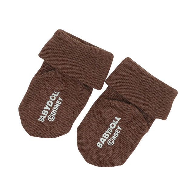 【ベビードール】七人のこびと ギフトBOX付き 5点ギフトセット 7186B 【DY】 / 70-80cm ベビーサイズ 赤ちゃん 出産祝い 贈り物 プレゼント ベビー服 ロンパース モンキーパンツ スタイ（リバーシブル仕様） ソックス 帽子