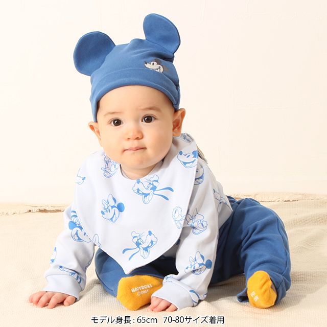 【ベビードール】 ギフトBOX付き ディズニー 5点ギフトセット 7186B【DY】 ミッキー