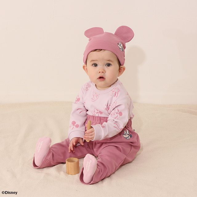 【ベビードール】 ギフトBOX付き ディズニー 5点ギフトセット 7186B【DY】 ミニー