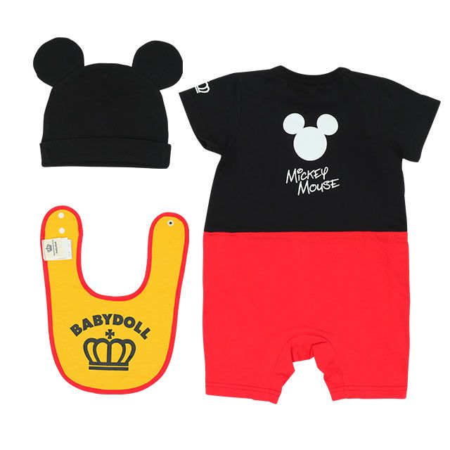 【ベビードール】ミッキー ギフトBOX付き ギフトセット7869B【DY】