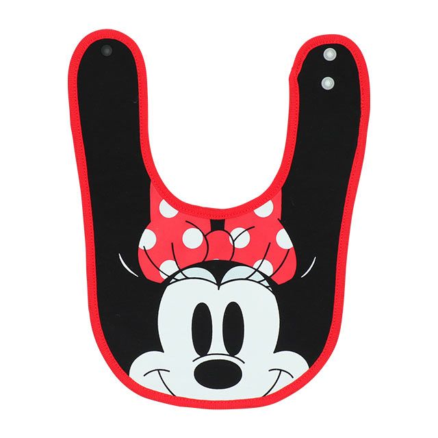 【ベビードール】ミニー ギフトBOX付き 3点ギフトセット7869B 【DY】 / 70-80cm ベビーサイズ 赤ちゃん 出産祝い 贈り物 プレゼント ベビー服 ロンパース、スタイ、耳付き帽子 肩紐長さ調節可（2段階）