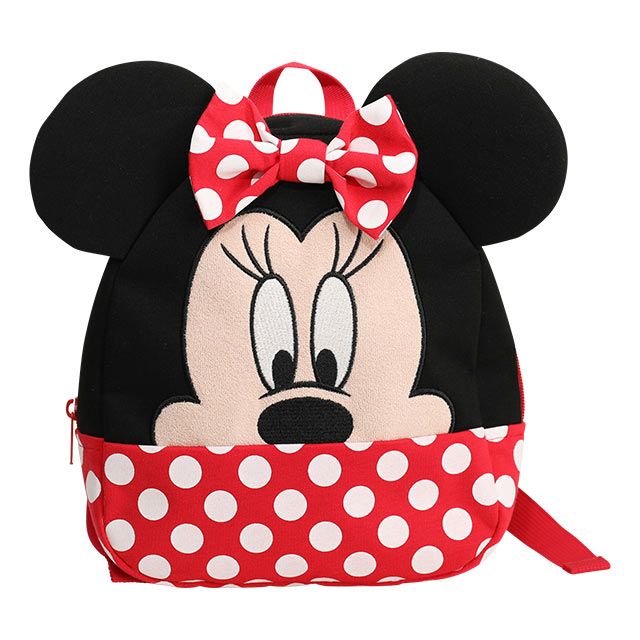 【ベビードール】ミニー ベビーリュック 7876 / 容量約４リットル ショルダーベルト（チェストストラップ付）長さ調整可 赤ちゃん 出産祝い 贈り物 プレゼント ベビー用品