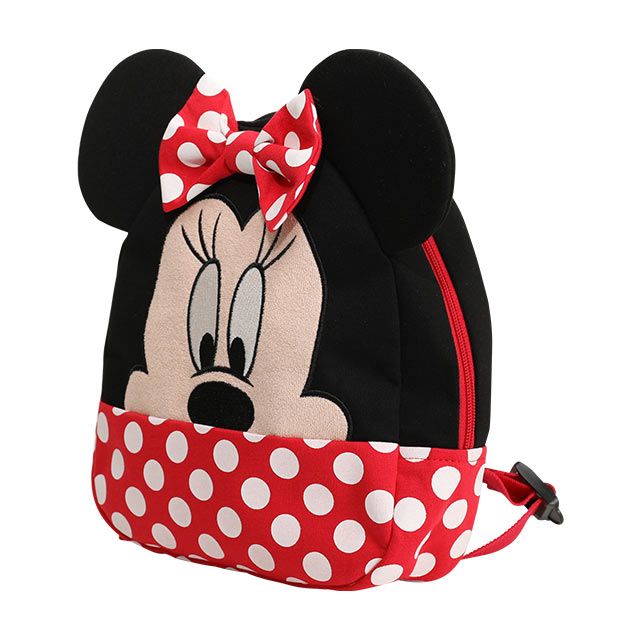 【ベビードール】ミニー ベビーリュック 7876 / 容量約４リットル ショルダーベルト（チェストストラップ付）長さ調整可 赤ちゃん 出産祝い 贈り物 プレゼント ベビー用品