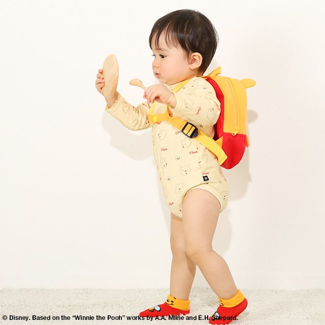 【ベビードール】プー ベビーリュック 7877 / 容量約４リットル ショルダーベルト（チェストストラップ付）長さ調整可 赤ちゃん 出産祝い 贈り物 プレゼント ベビー用品