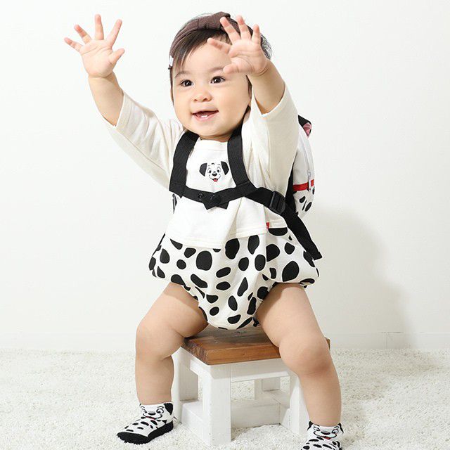 【ベビードール】１０１匹わんちゃん ベビーリュック 7877 / 容量約４リットル ショルダーベルト（チェストストラップ付）長さ調整可 赤ちゃん 出産祝い 贈り物 プレゼント ベビー用品