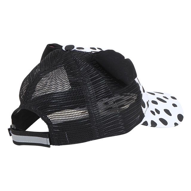 【ベビードール】１０１匹わんちゃん 耳付メッシュキャップ 8139 / 頭回り52-54cm ベビーサイズ キッズ ぼうし 帽子 面ファスナーでサイズ調整可 立体モチーフ 日よけ 熱中症対策