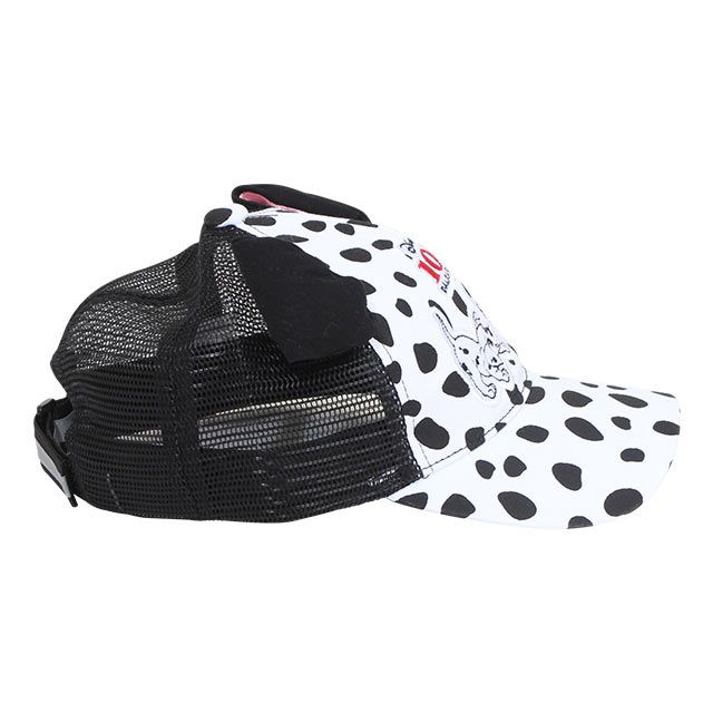 【ベビードール】１０１匹わんちゃん 耳付メッシュキャップ 8139 / 頭回り52-54cm ベビーサイズ キッズ ぼうし 帽子 面ファスナーでサイズ調整可 立体モチーフ 日よけ 熱中症対策