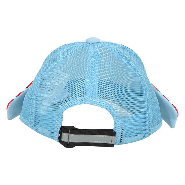 【ベビードール】バズ メッシュキャップ 8140 / 頭回り50-54cm ベビーサイズ キッズ ぼうし 帽子 面ファスナーでサイズ調整可 立体モチーフ 日よけ 熱中症対策