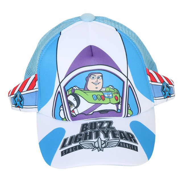 【ベビードール】バズ メッシュキャップ 8140 / 頭回り50-54cm ベビーサイズ キッズ ぼうし 帽子 面ファスナーでサイズ調整可 立体モチーフ 日よけ 熱中症対策