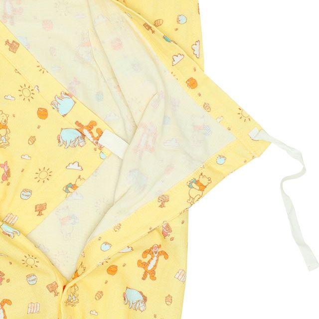 【ベビードール】１０１匹わんちゃん 甚平2wayオール 8290B / ベビーサイズ 赤ちゃん ベビー服 つなぎ 半袖 ボディ肌着 カバーオール ドレスオール 左前、脇部分に結び紐 ガーゼ素材