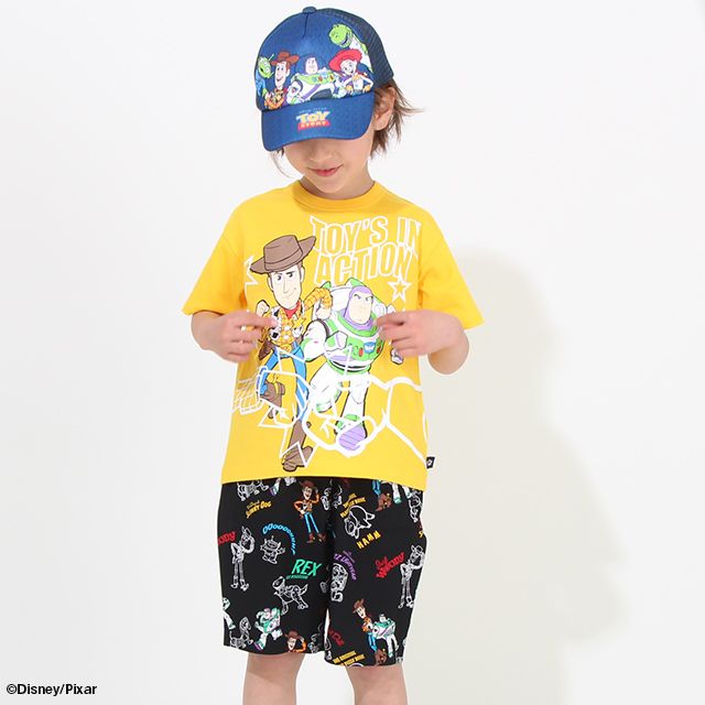 【ベビードール】トイ・ストーリー メッシュキャップ 8380 / 頭回り50-54cm ベビーサイズ キッズ ぼうし 帽子 面ファスナーでサイズ調整可 日よけ 熱中症対策 ウッディ バズ・ライトイヤー ジェシー リトルグリーンメン レックス