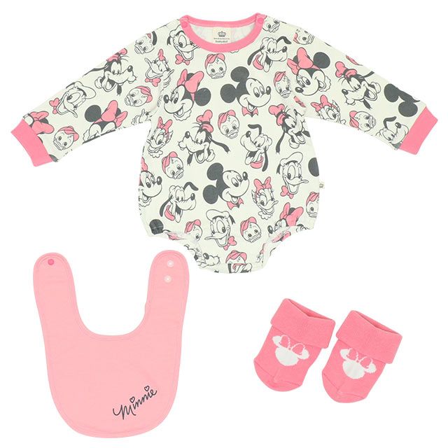 【ベビードール】ギフトBOX付き ミニー 3点ギフトセット 8525B【DY】