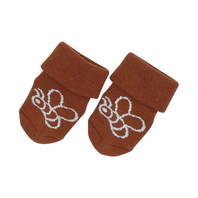 【ベビードール】プー ギフトBOX付き 3点ギフトセット 8525B 【DY】 / 70-80cm ベビーサイズ 赤ちゃん 出産祝い 贈り物 プレゼント ベビー服 長袖 ボディースーツ ソックス （滑り止め有り） スタイ （2段階調節可/リバーシブル仕様）