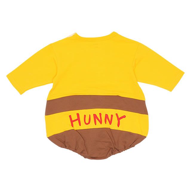 【ベビードール】プー ぽってりロンパース 8545B / ベビーサイズ 赤ちゃん 出産祝い ベビー服 ベビーつなぎ 長袖