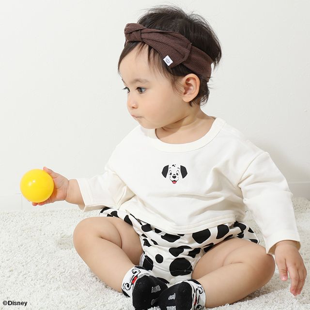 【ベビードール】１０１ ぽってりロンパース 8545B / ベビーサイズ 赤ちゃん 出産祝い ベビー服 ベビーつなぎ 長袖