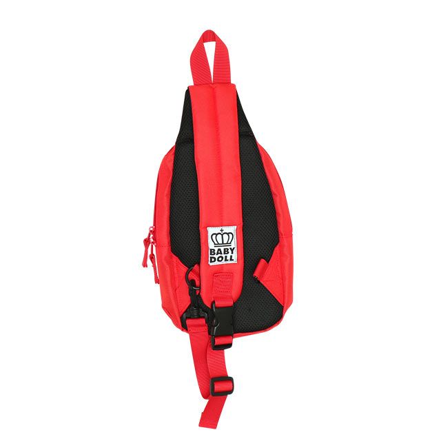 【ベビードール】カーズ ボディバッグ 8588 / ライトニングマックイーン キッズ 雑貨 カバン 鞄 ショルダーベルト（長さ調整可/反射ワッペン・バックル付き/左右付け替え可）