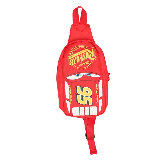【ベビードール】カーズ ボディバッグ 8588 / ライトニングマックイーン キッズ 雑貨 カバン 鞄 ショルダーベルト（長さ調整可/反射ワッペン・バックル付き/左右付け替え可）