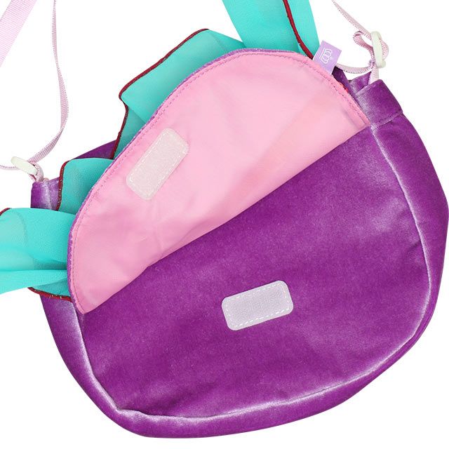 【ベビードール】ラプンツェル プリンセス / ポシェット 8723 / キッズ かばん 鞄 ショルダーバッグ 長さ調整可 開口部フラップ（面ファスナー） お姫様 コスチューム ガーリー ガールズコーデ