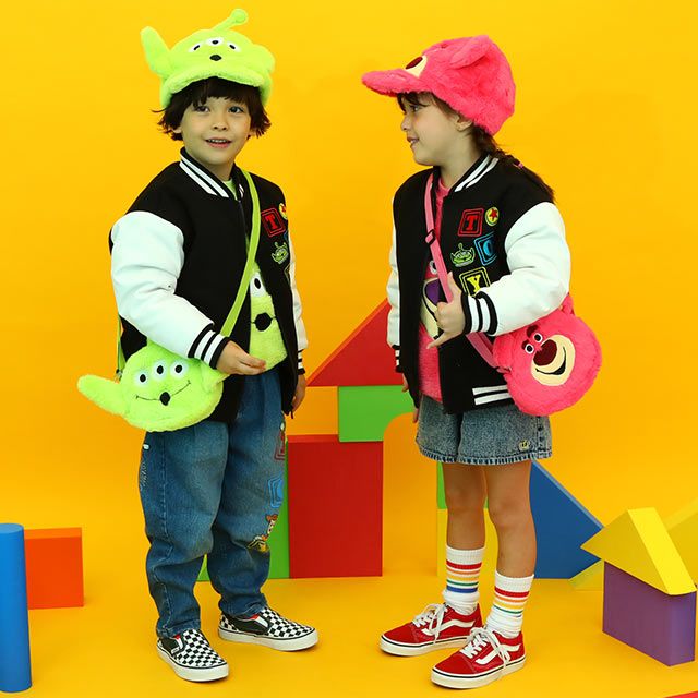 【ベビードール】ロッツォ ボアポシェット 8870 / キッズ かばん 鞄 バッグ 小物入れ ショルダー紐長さ調整可 もこもこ シャギーボア素材 トイ・ストーリー